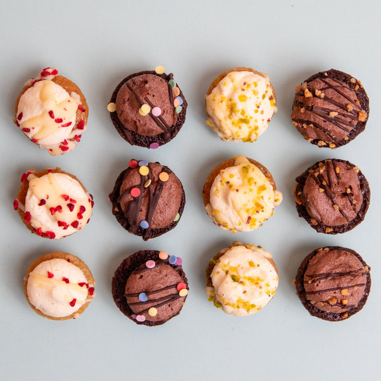 Cutter & Squidge Mixed Mini Cupcake Box